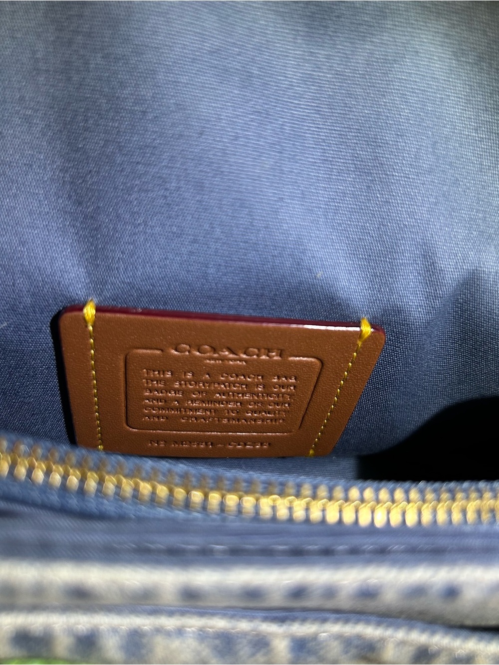 Coach Tabby Shoulder Bag 20 cherry embroidery - Picture 9 of 10
